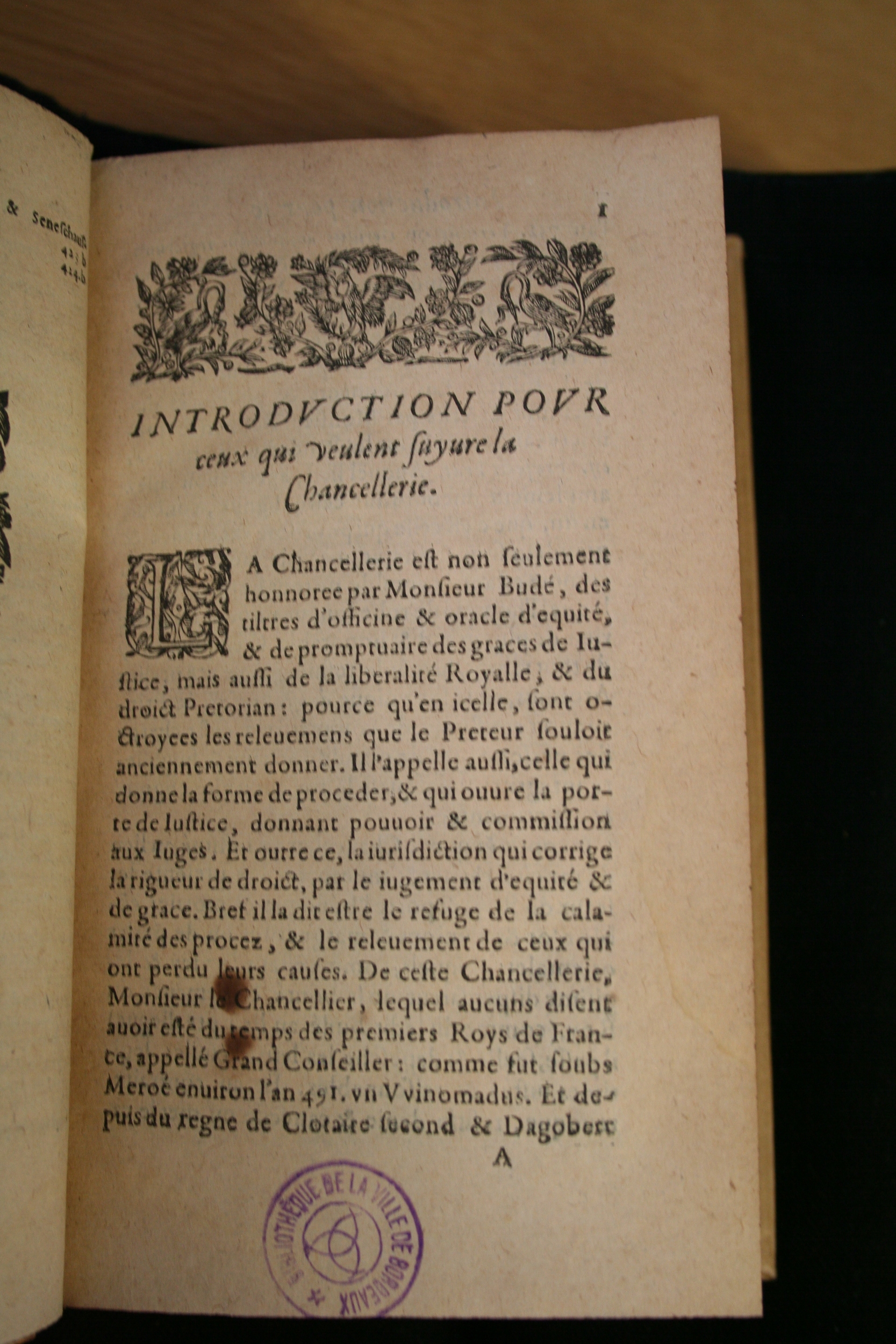 1598 - Abel Langelier - Trésor du nouveau style et protocole - BM Bordeaux