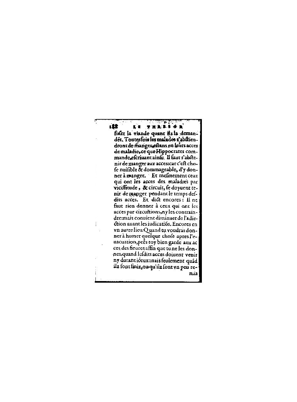 1578 - Benoît Rigaud - Trésor de médecine tant théorique que pratique - BnF