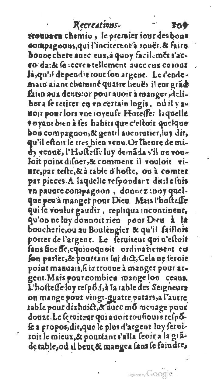 1611 - Jean Osmont - Trésor des récréations - BSB Munich