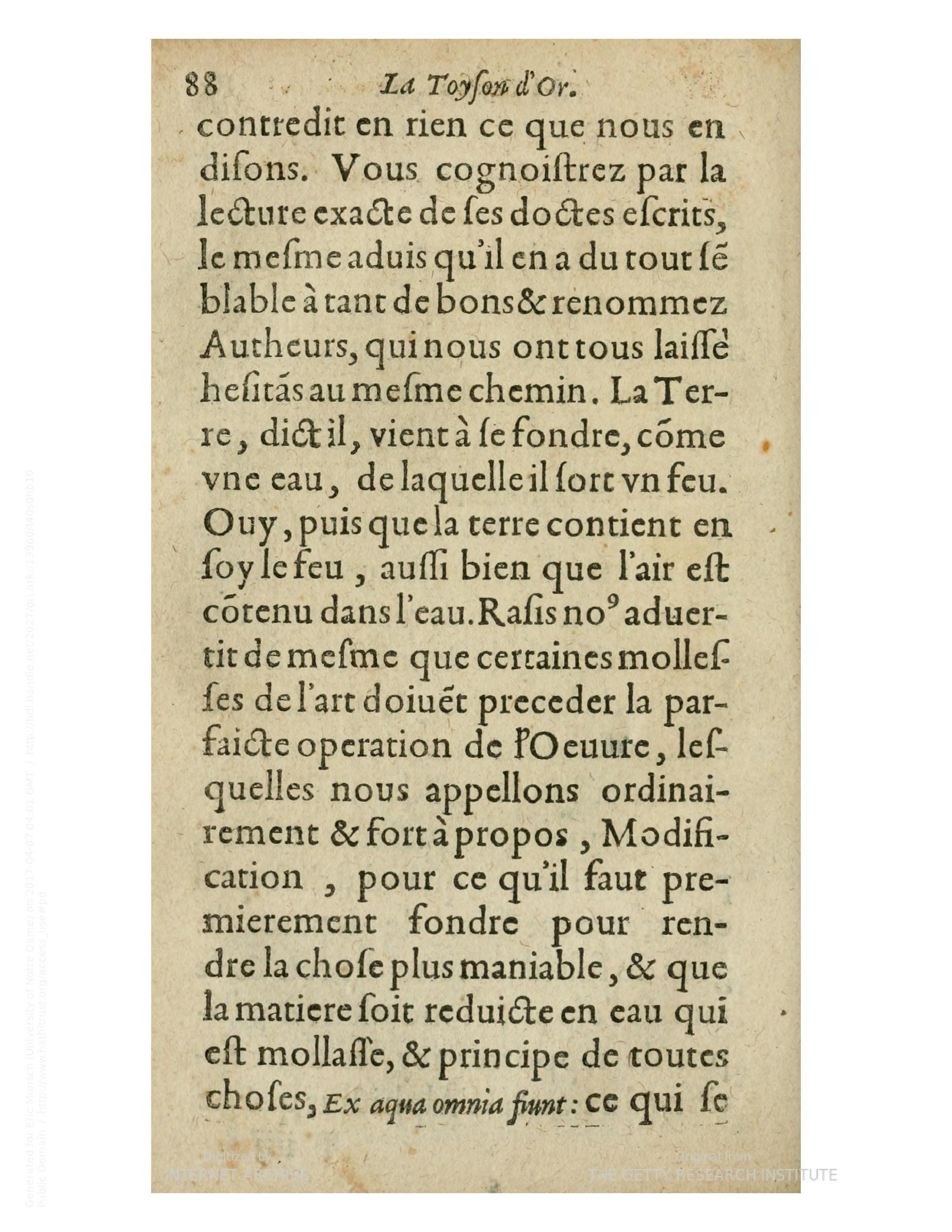 1612 - Charles Sevestre - Toison d’or ou la fleur des trésors - Getty Research Institute
