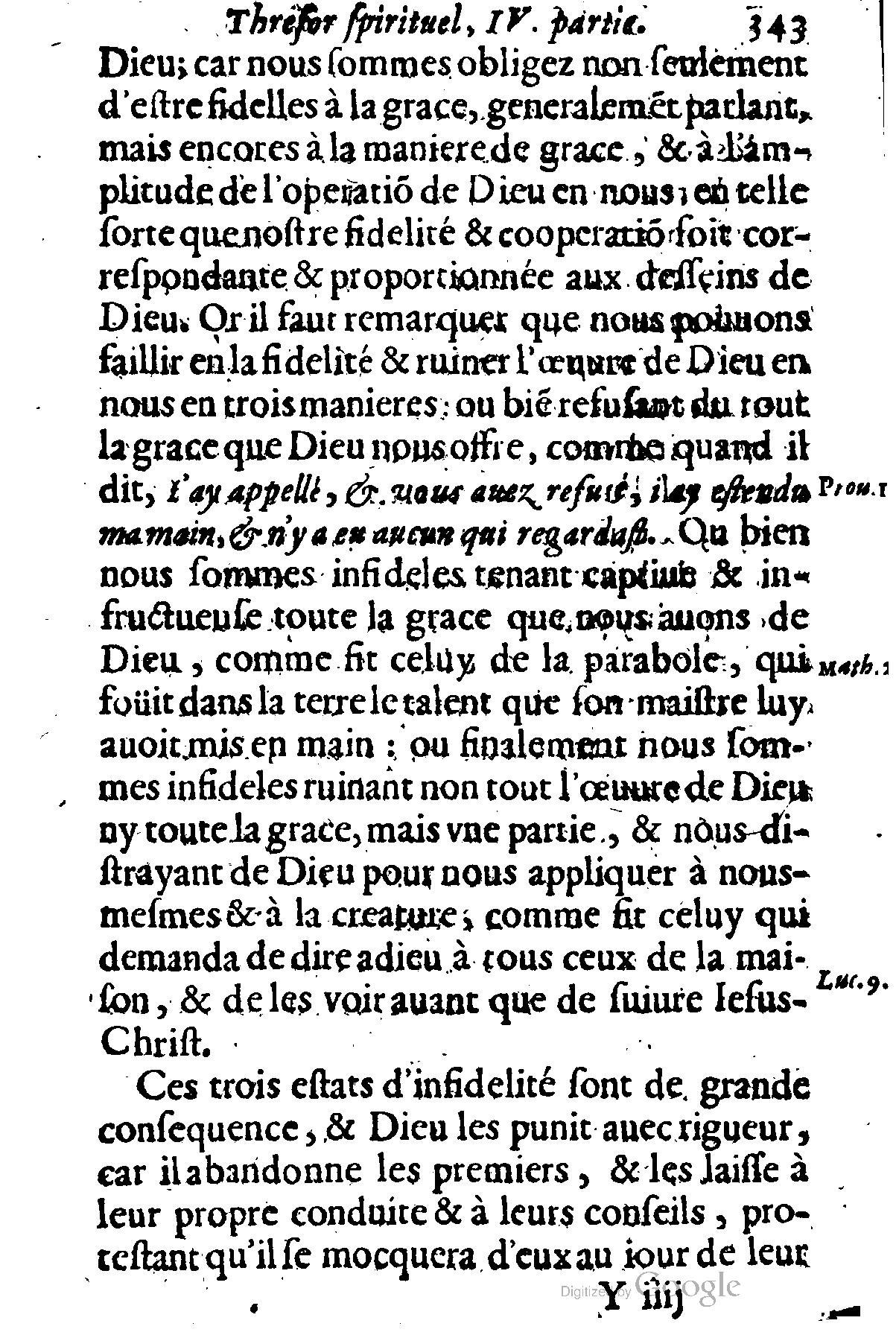 1635 - Sébastien Huré - Trésor spirituel contenant les obligations - BM Lyon