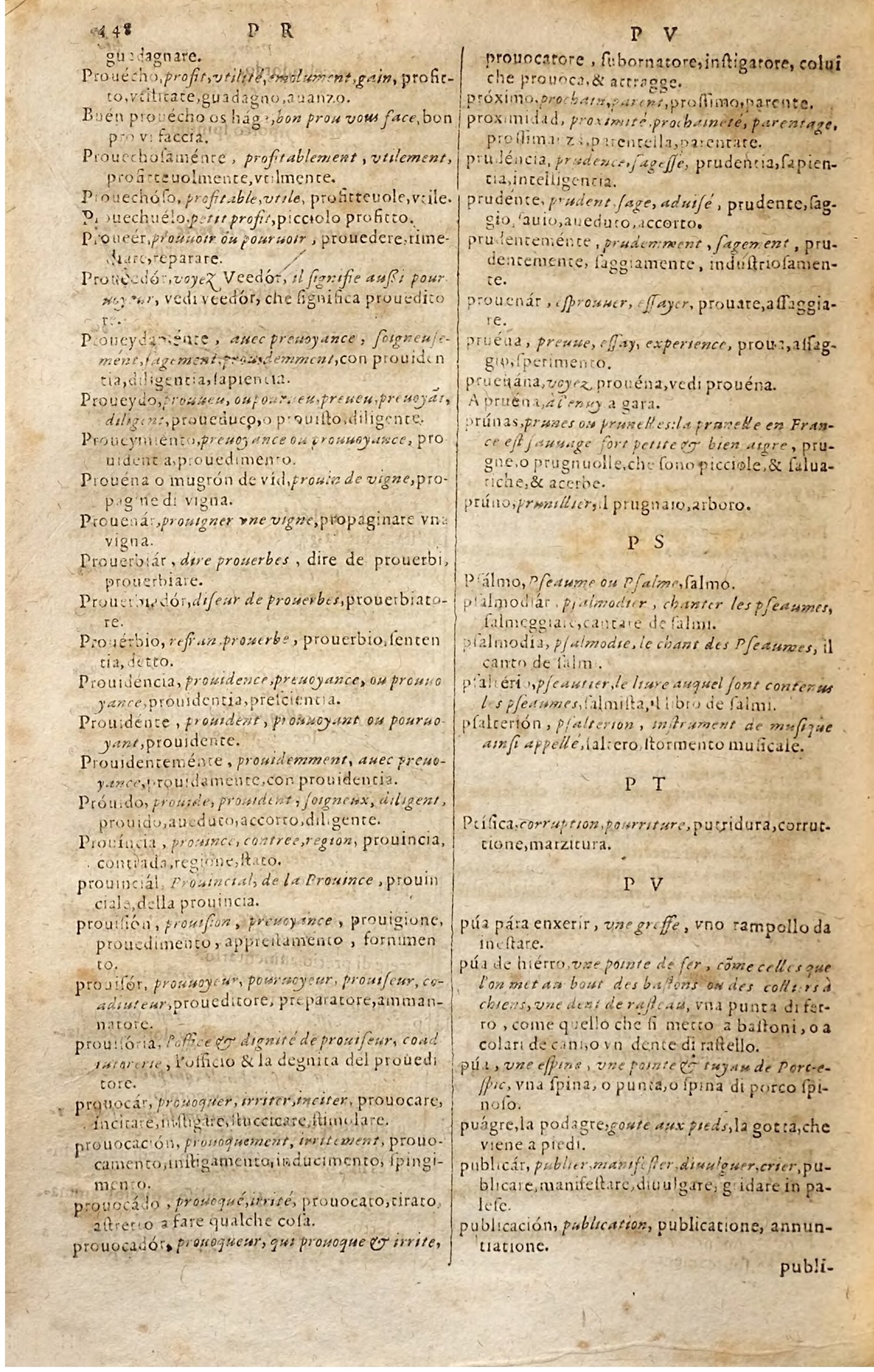 1627 - Jacques Crespin - Trésor des trois langues - Regensburg