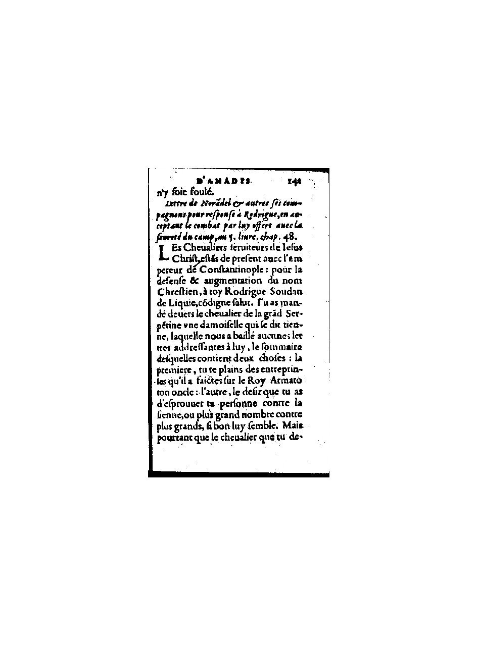 1571 - Jeanne Bruneau - Trésor des Amadis - BnF