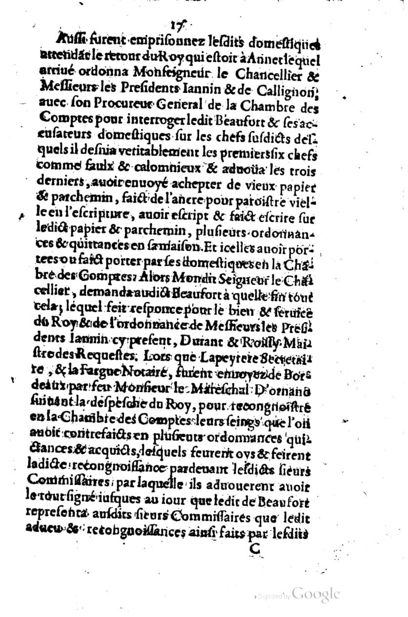 1615 - s.n. 1 - Trésor des trésors de France - BM Lyon