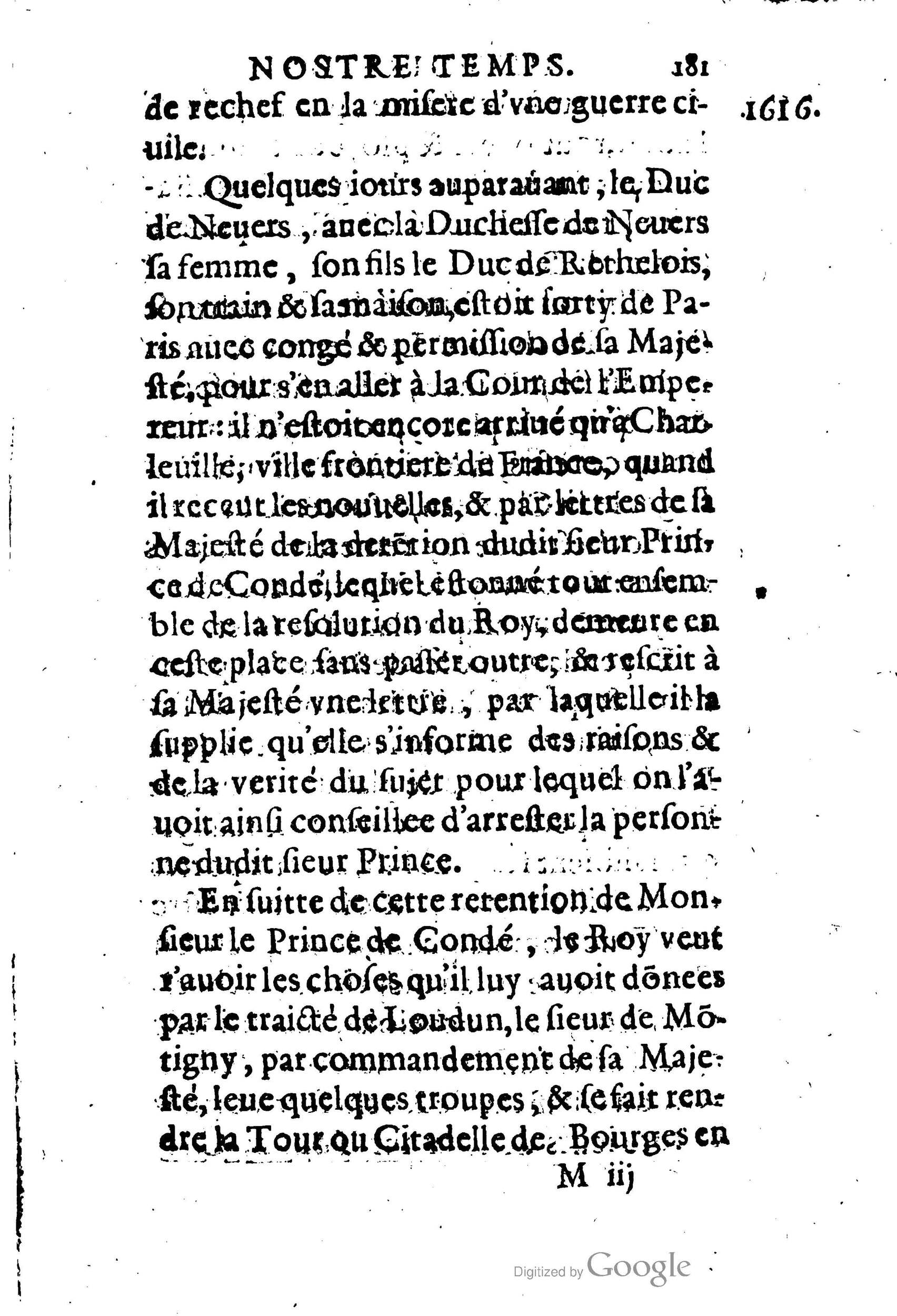 1623 - Joseph Bouillerot - Trésor de l’histoire générale de notre temps - BM Lyon