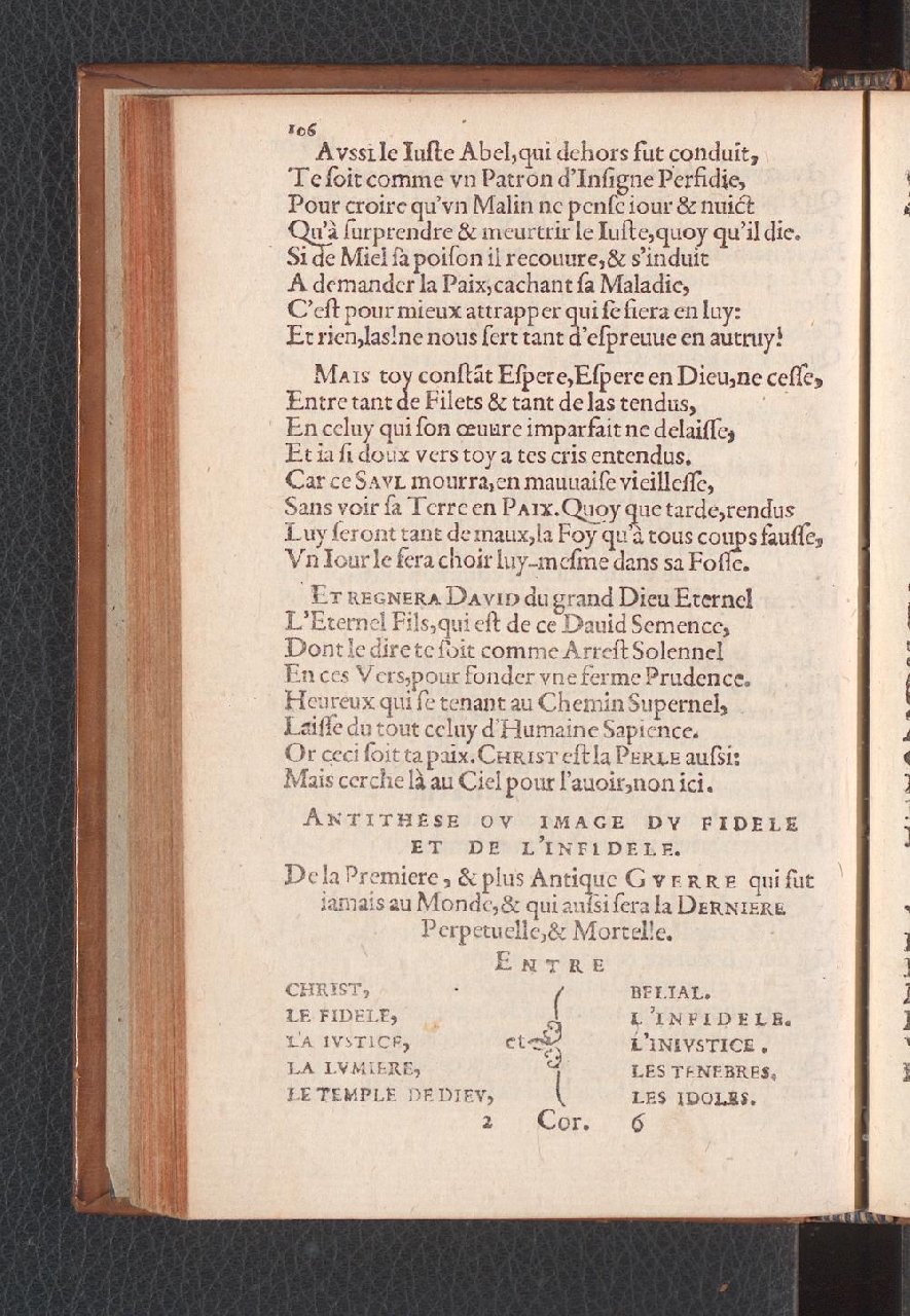 1577 - Jean de Laon - Trésor des 150 psaumes de David - Genève