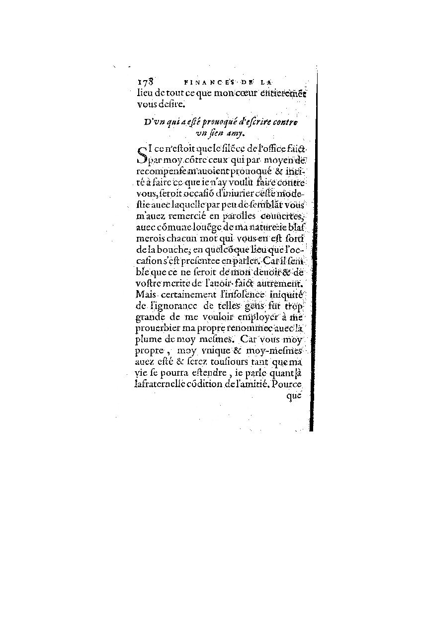 1572 - Nicolas Du Chemin - Finances et Trésor de la plume française - BM Lyon