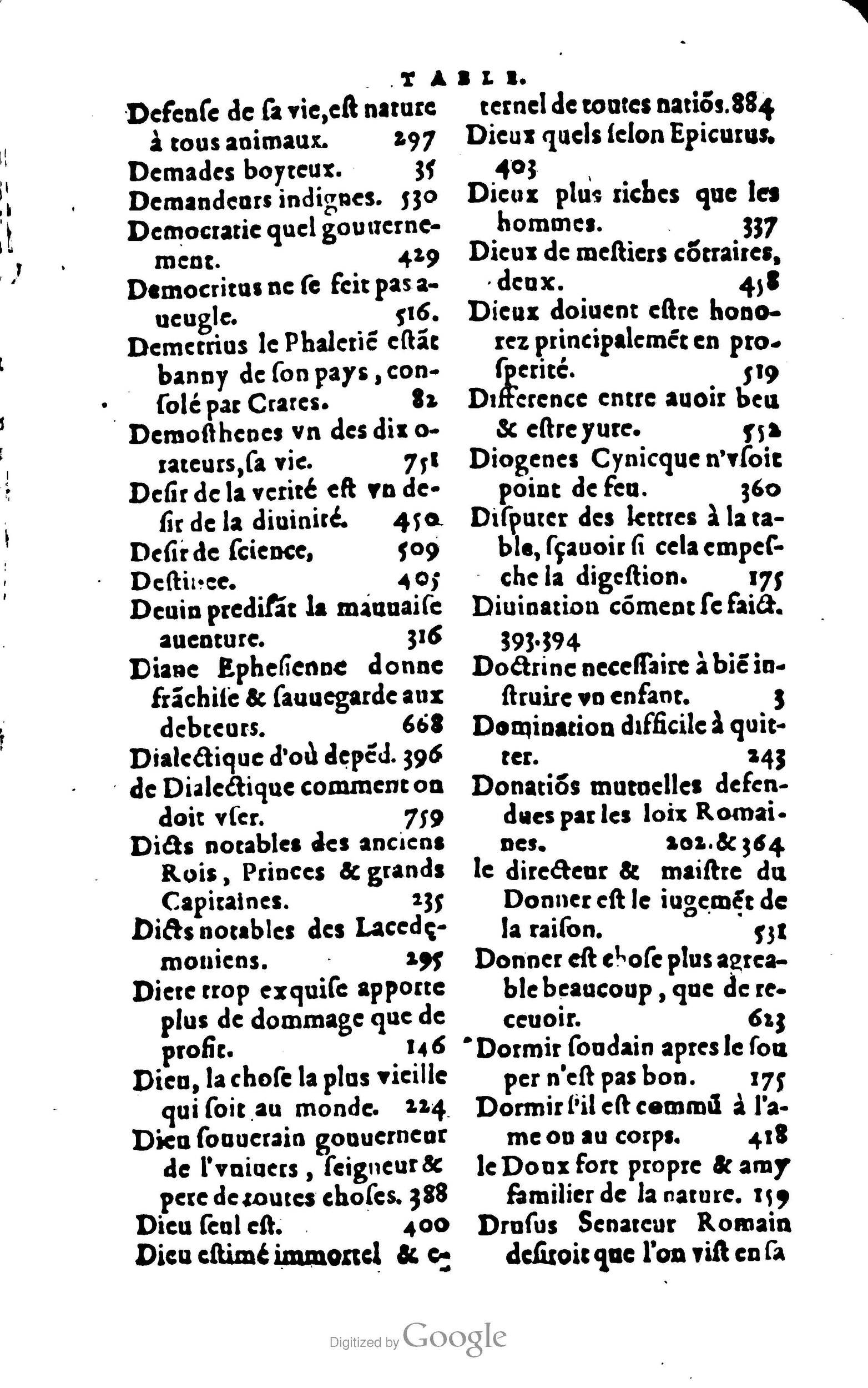 1578 - Jean Poupy - Trésor des morales de Plutarque - BSB Munich