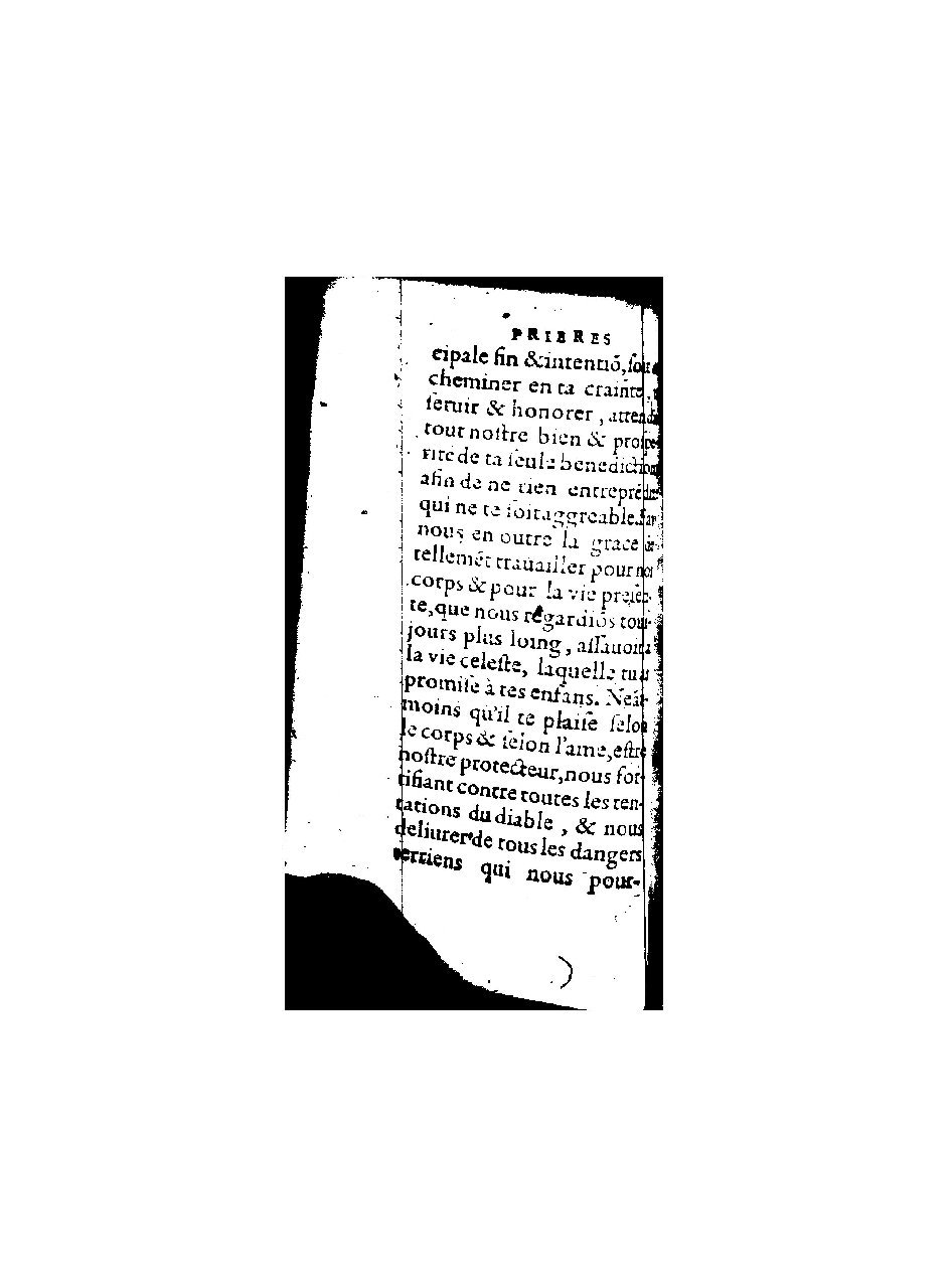 1596 - Guillaume Auvray - Trésor des prières, oraisons et instructions chrétiennes - BnF