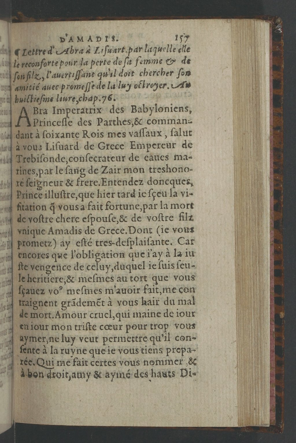 1564 - Vincent Norment et Jeanne Bruneau - Trésor des Amadis - BnF