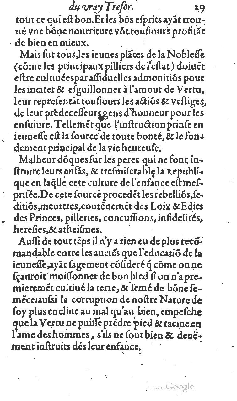 1606 - Adrian Périer - Cabinet du vrai trésor - BM Lyon