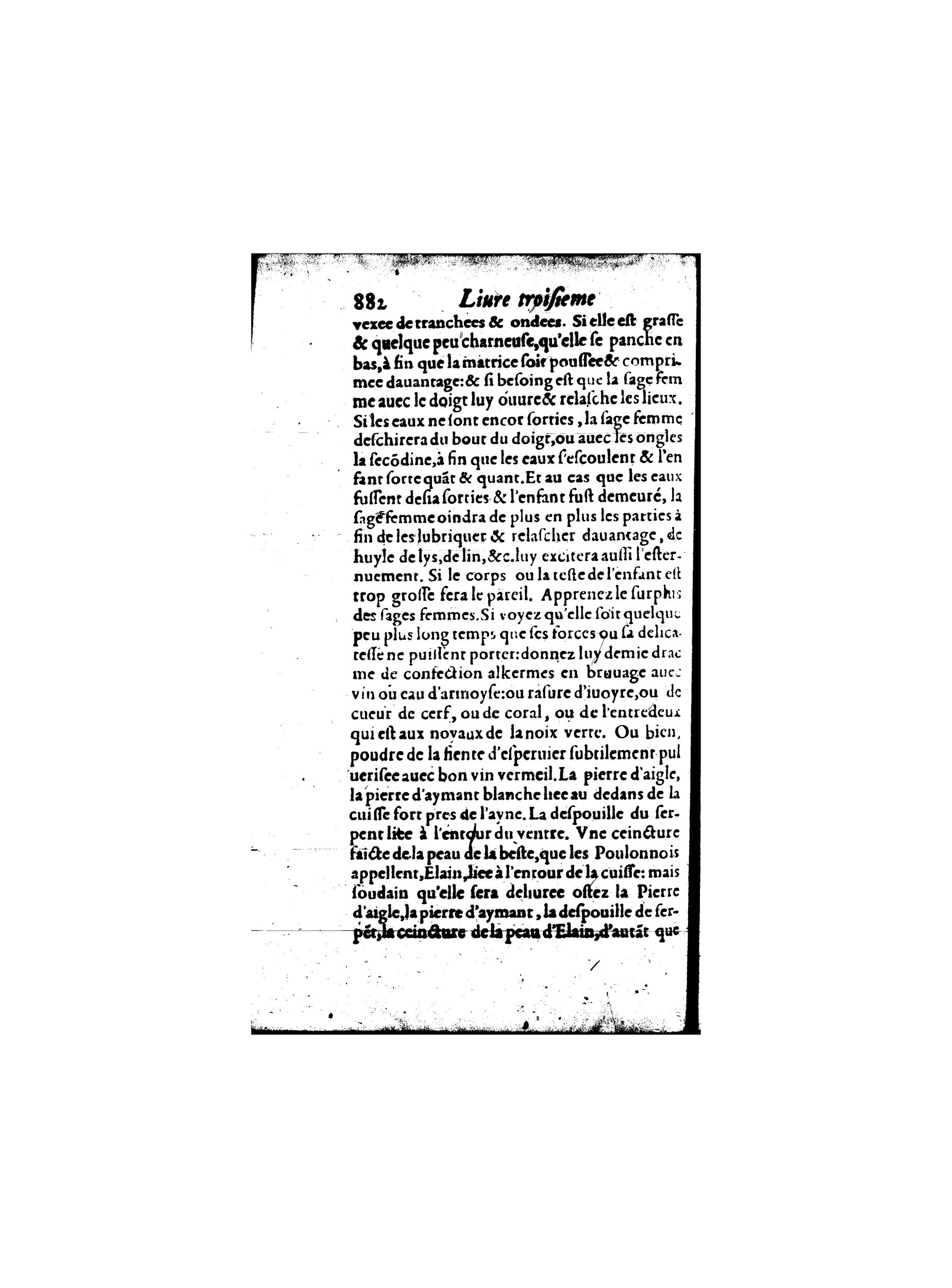 1587 - Jacques du Puis - Trésor des remèdes secrets pour les maladies des femmes - BnF