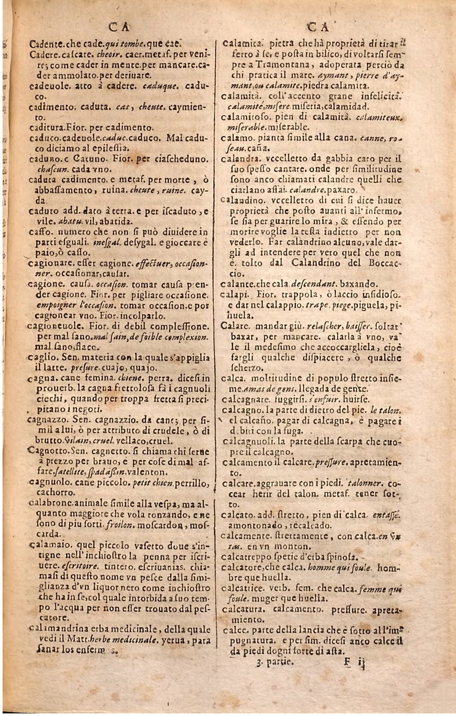 1627 - Jacques Crespin - Trésor des trois langues (Troisième partie) - Regensburg