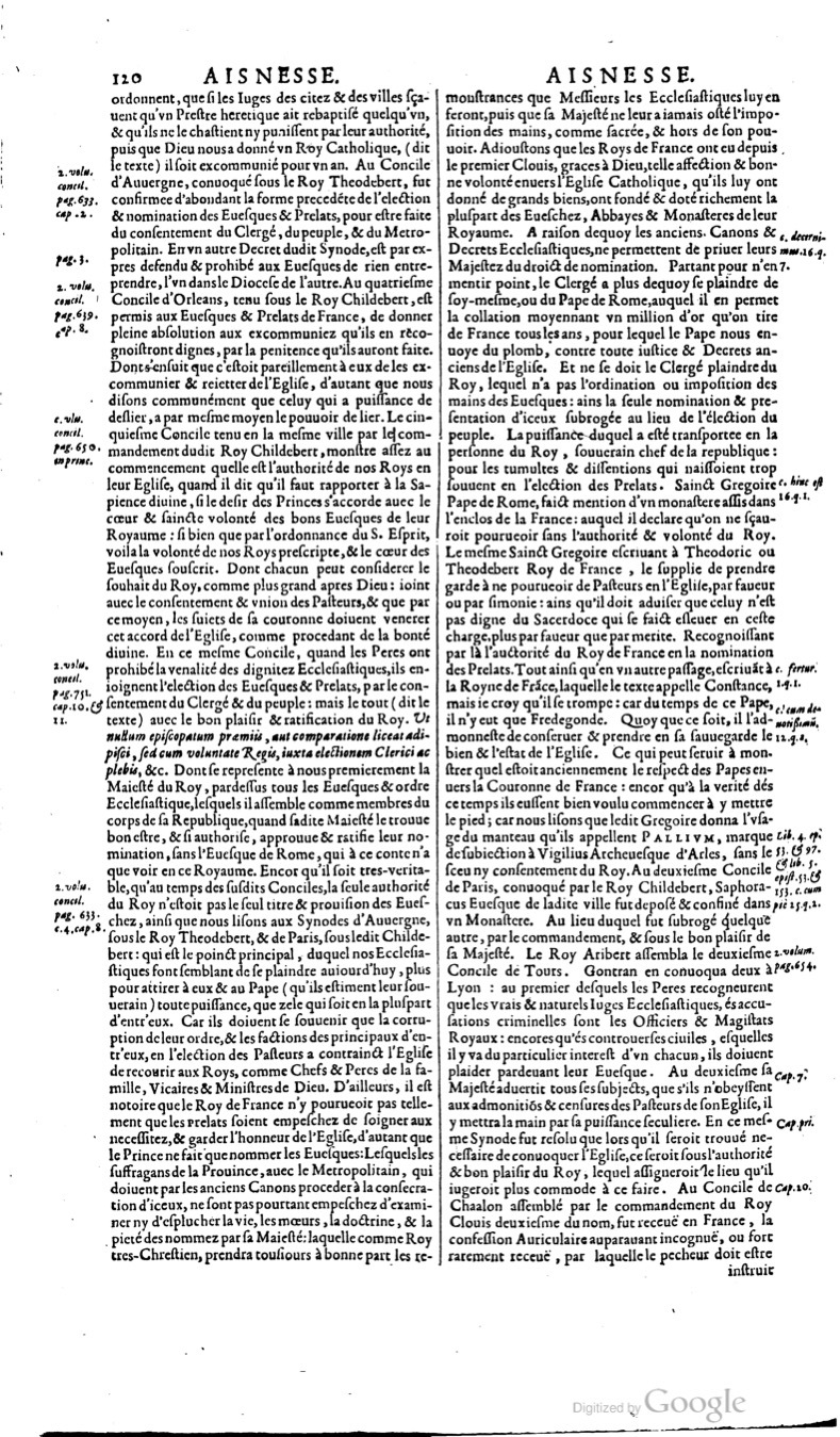 1629 - Veuve Nicolas Buon - Trésor du droit français (29620 T. 1) - BM Lyon