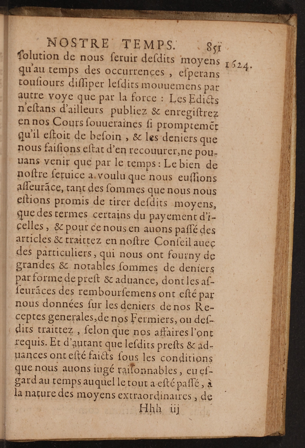 1626 - Joseph Bouillerot - Trésor de l’histoire générale de notre temps - BnF Arsenal
