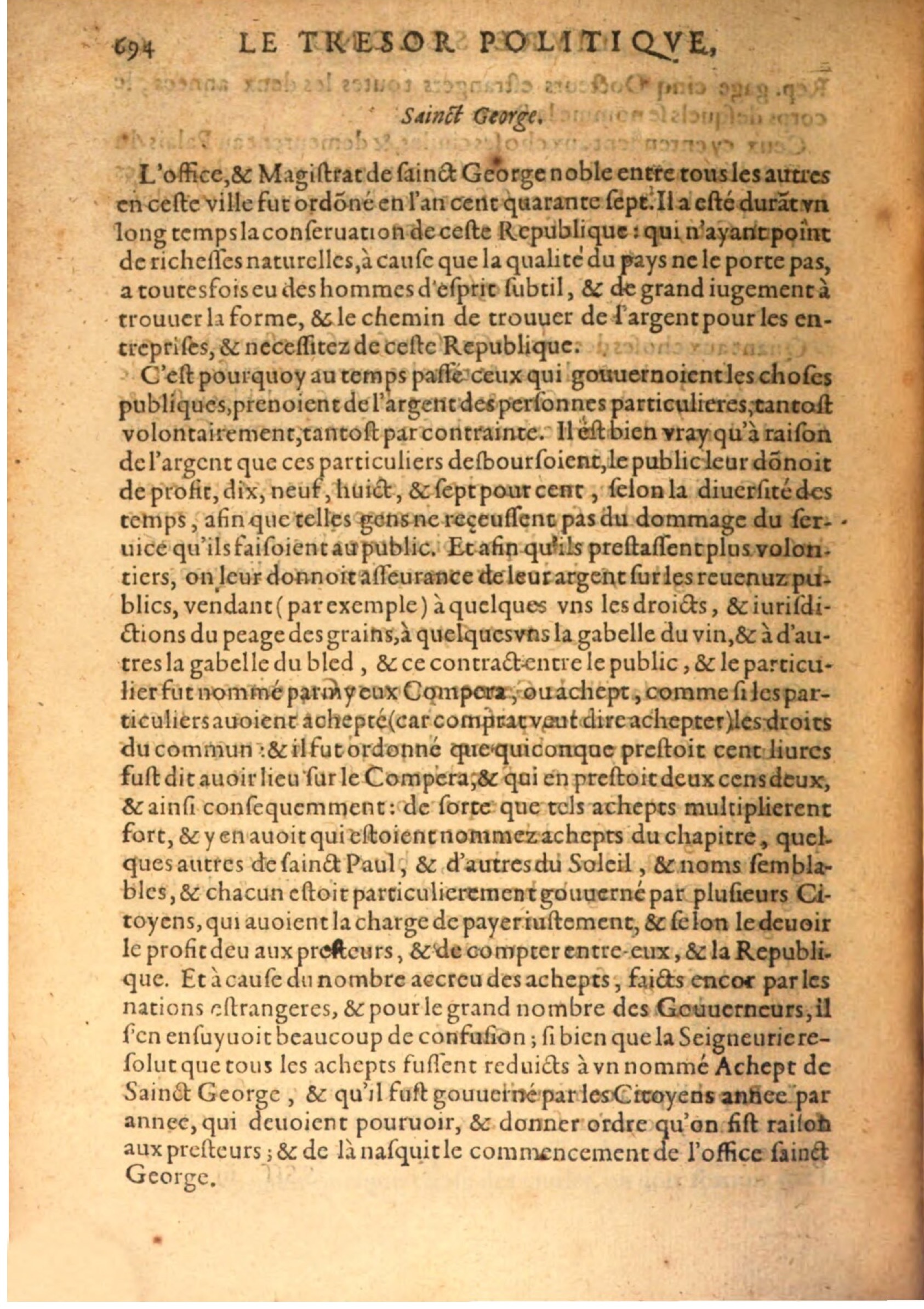 1608 - Pierre Chevalier - Trésor politique - BSB Munich