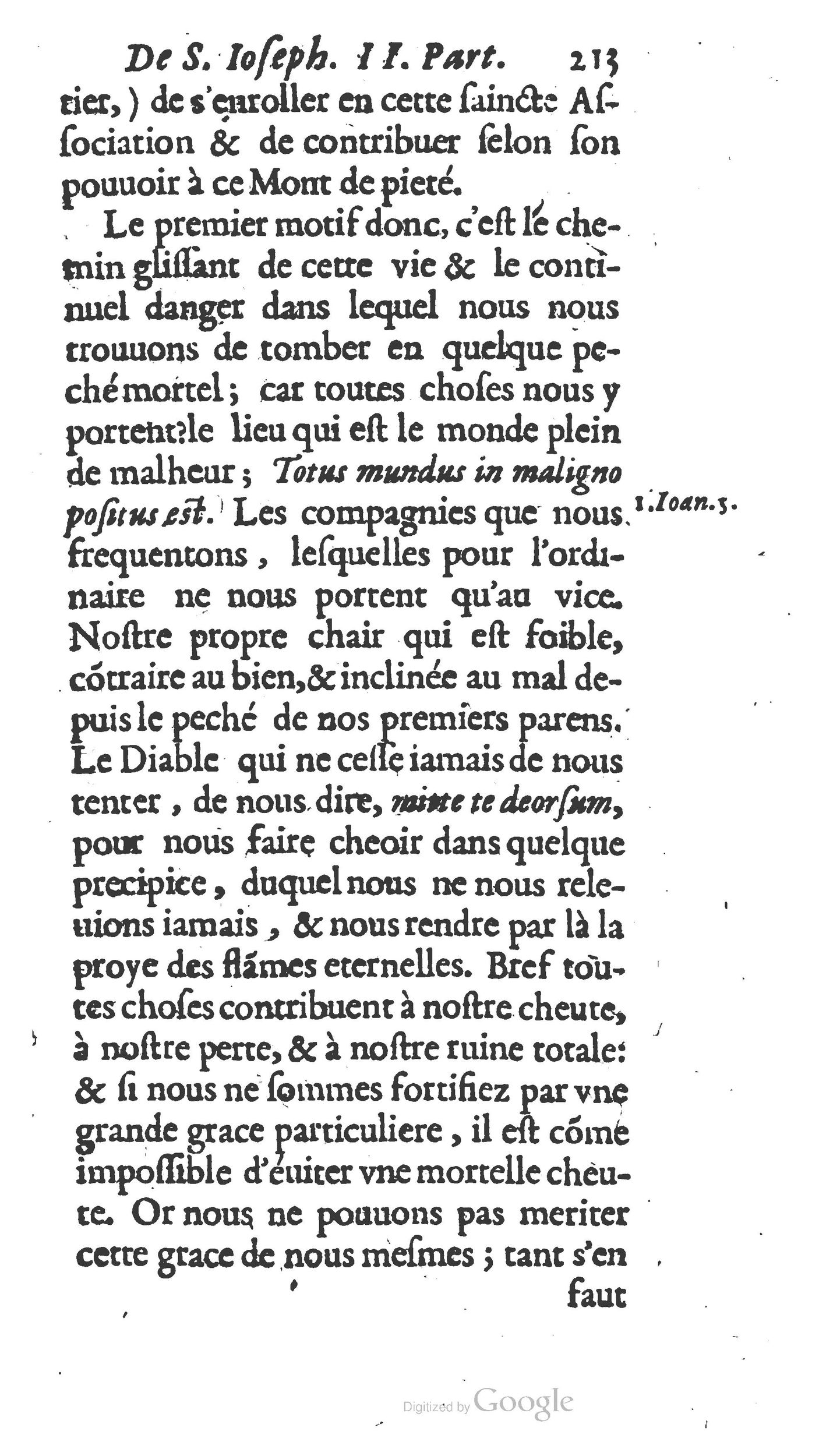 1654 - Antoine Jullieron - Trésor inestimable de Saint-Joseph - BM Lyon
