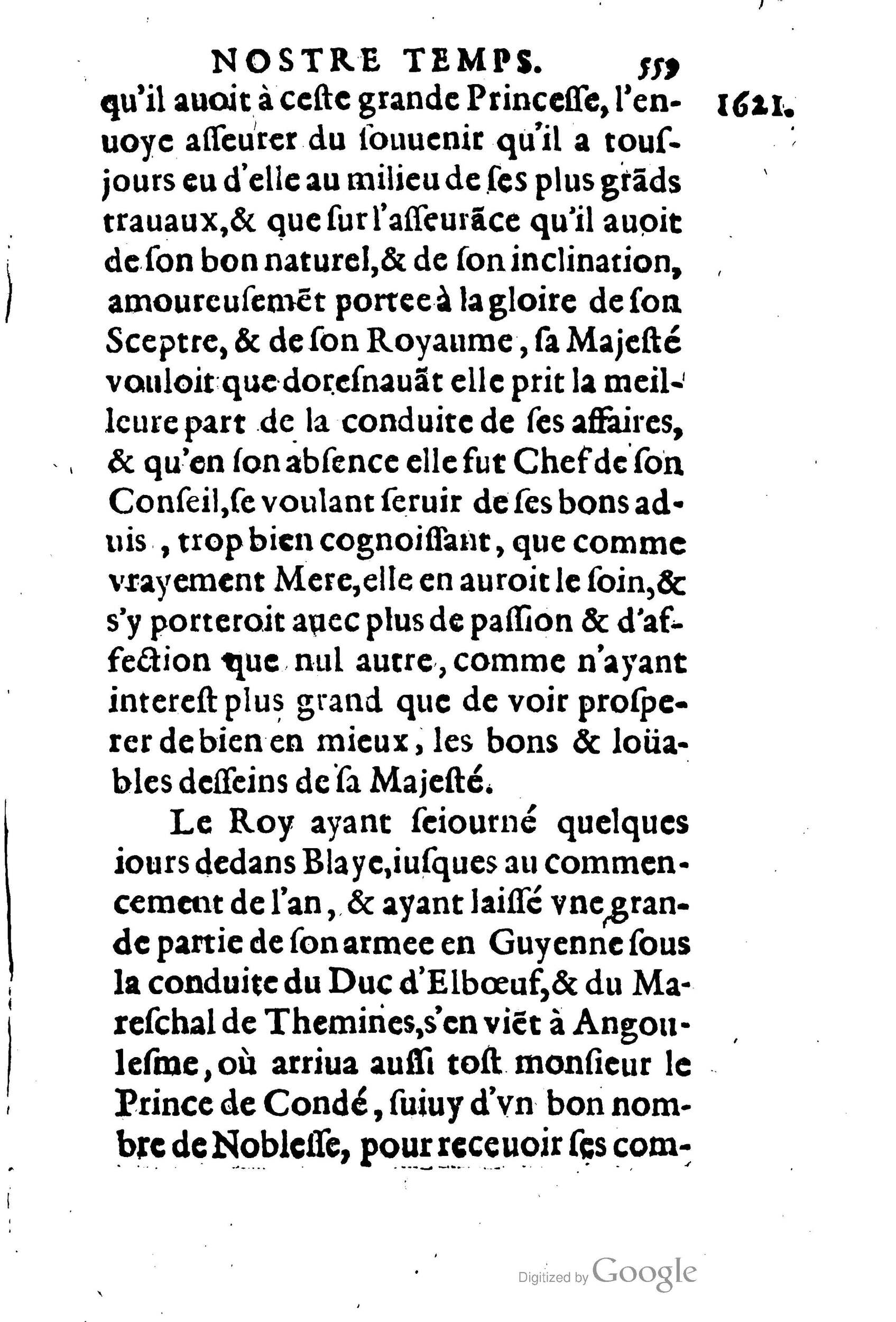 1623 - Joseph Bouillerot - Trésor de l’histoire générale de notre temps - BM Lyon