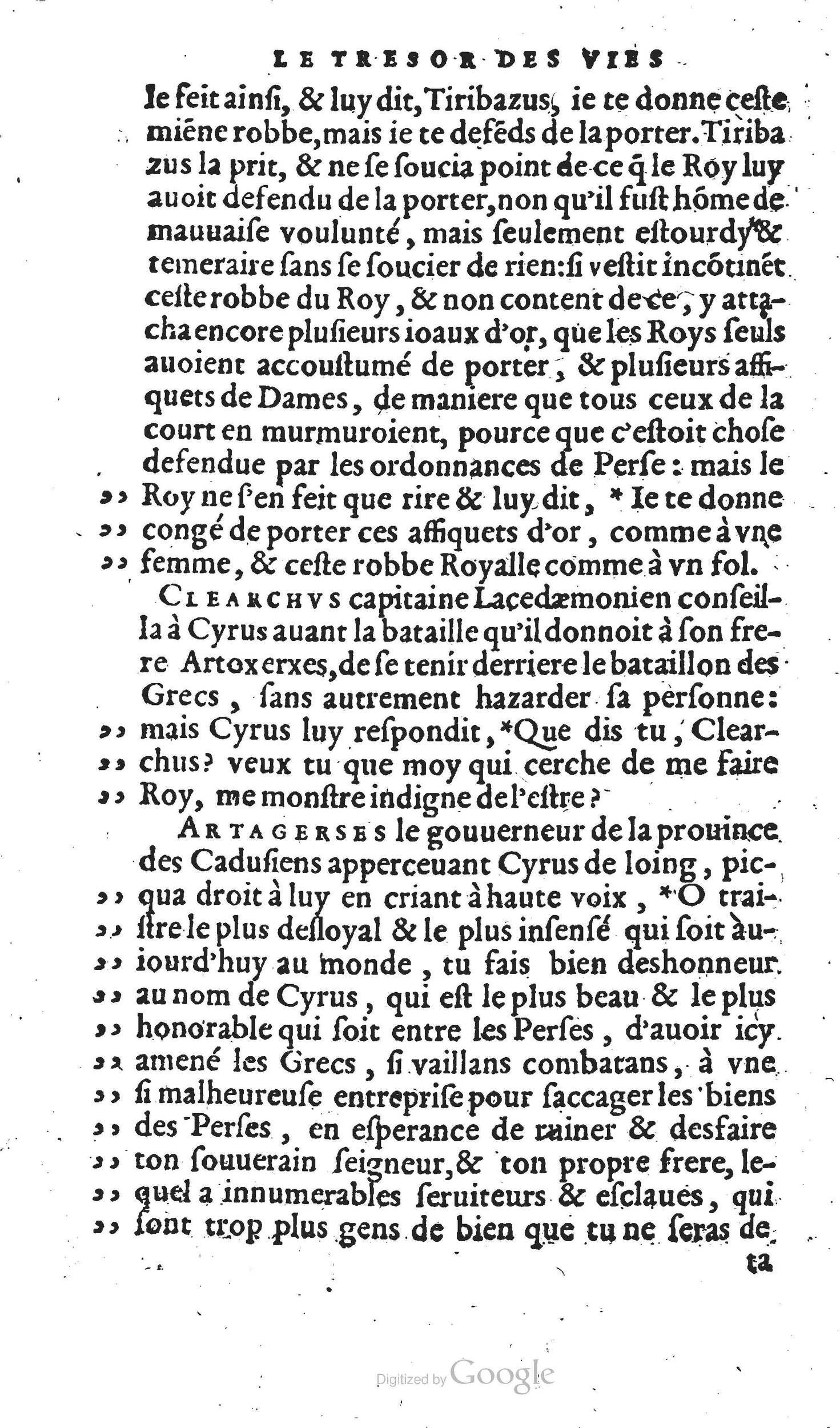 1567 - Willem Silvius - Trésor des vies de Plutarque - Anvers Musée Plantin-Moretus
