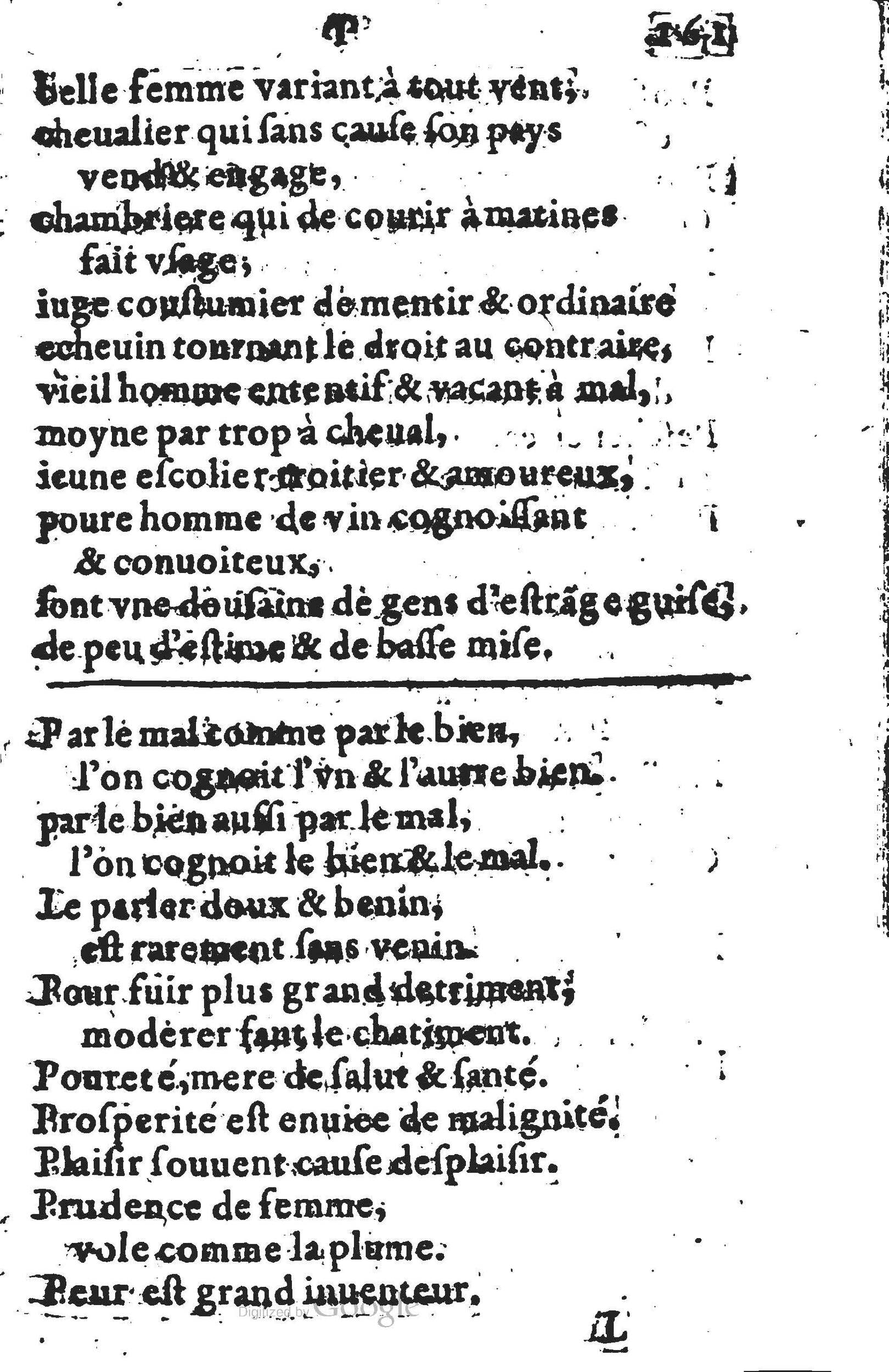 1578 - Nicolas Lescuyer - Trésor des sentences dorées - UGent