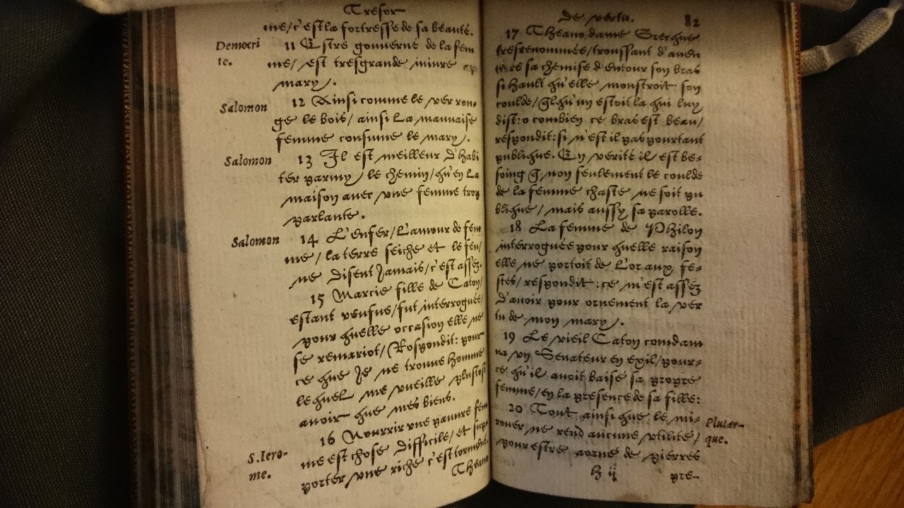 1560 - Jean Bellère - Trésor de vertu - British Library