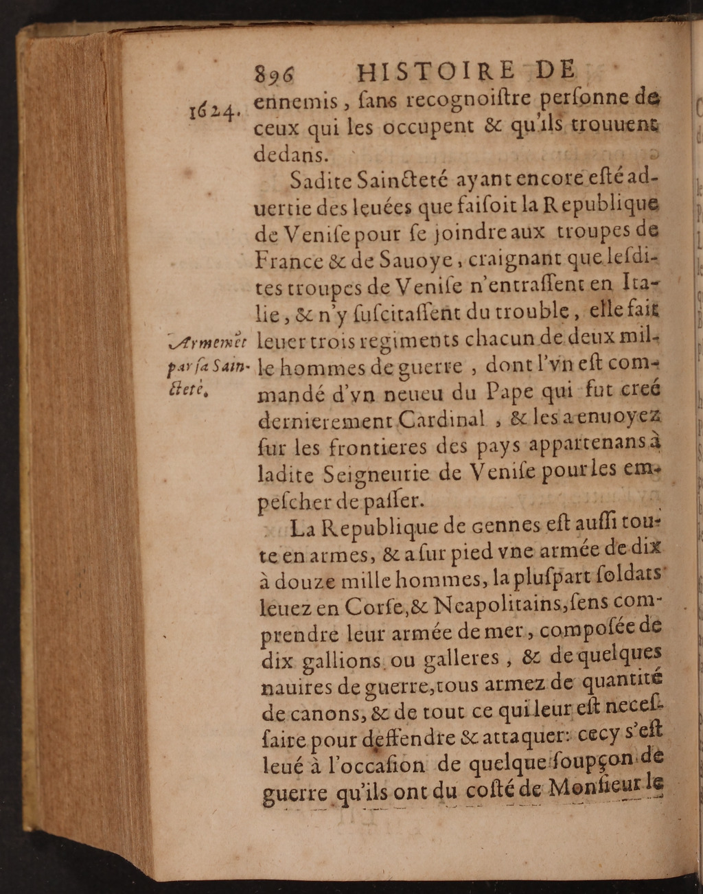 1626 - Joseph Bouillerot - Trésor de l’histoire générale de notre temps - BnF Arsenal