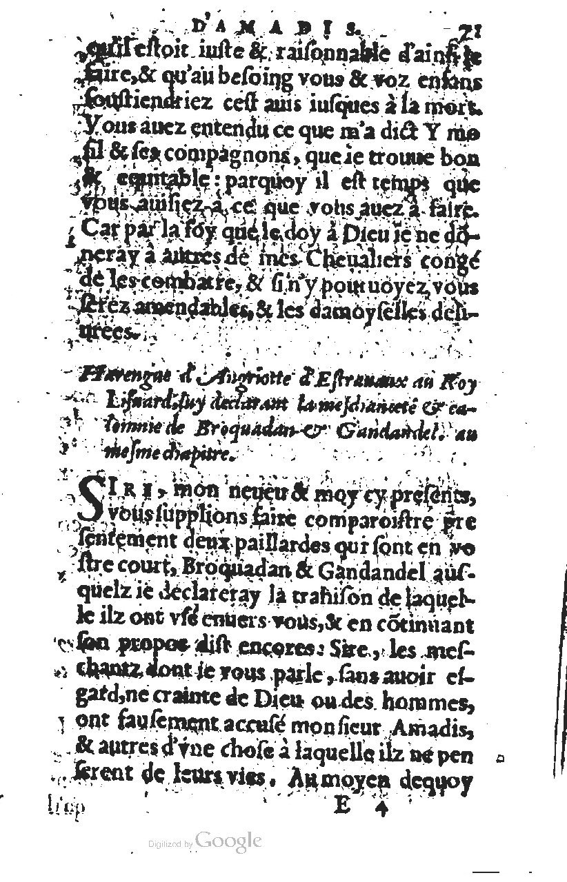 1567 - Jean Pygot - Trésor des Amadis - BM Lyon 1567 - Jean Pygot - Trésor des Amadis - BM Lyon