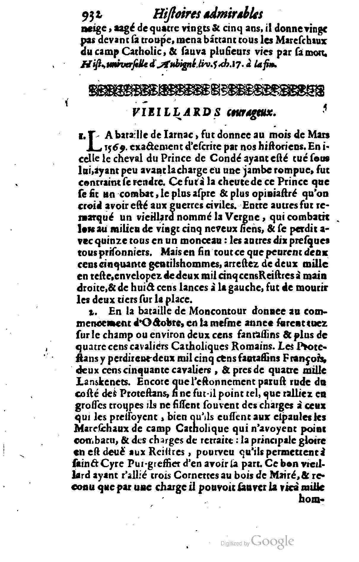 1628 - Jacques Crespin - Trésor d’histoires admirables et mémorables - BSB Munich