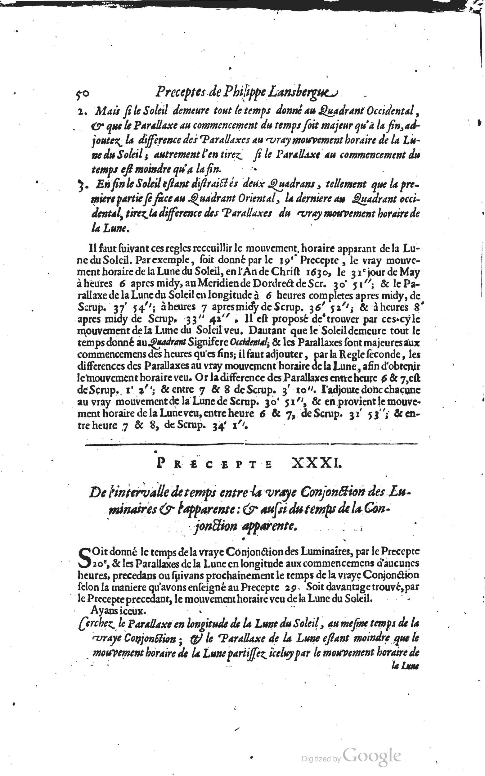 1634 - Zacharie Roman - Les Tables perpétuelles - Universiteit Leiden