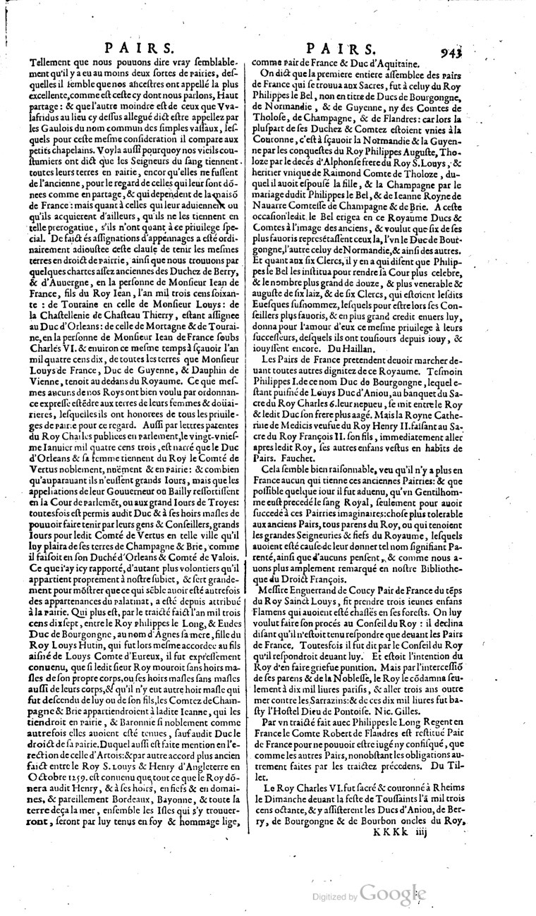 1629 - Veuve Nicolas Buon - Trésor du droit français (21754 T. 2) - BM Lyon