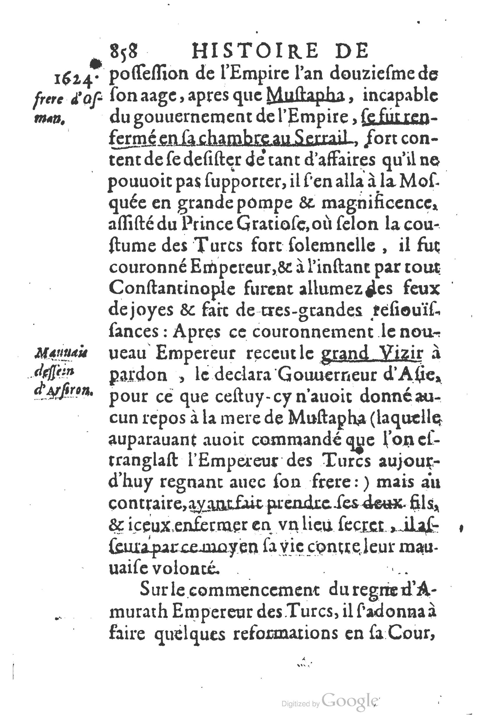 1626 - Joseph Bouillerot - Trésor de l’histoire générale de notre temps - BSB Munich