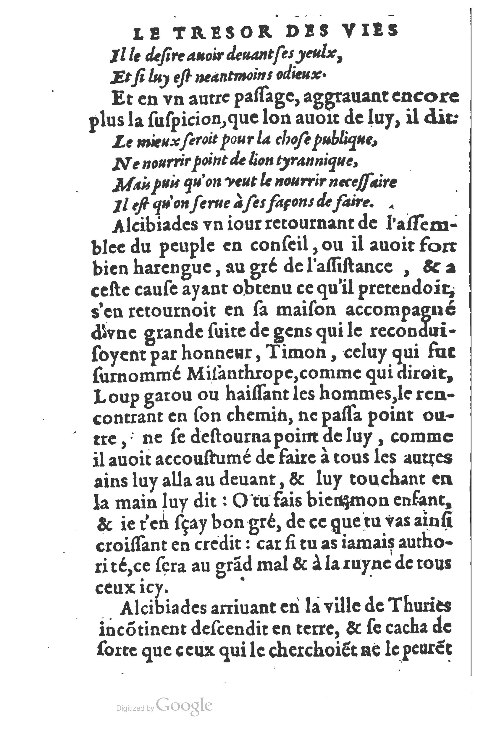 1577 - Claude Micard - Trésor des vies de Plutarque - BSB Munich 1577 - Claude Micard - Trésor des vies de Plutarque - BSB Munich