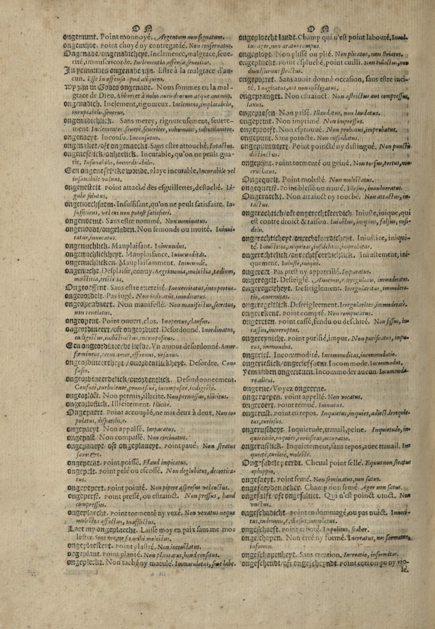 1573 - Christophe Plantin - Trésor du langage bas-allemand - Greifswald