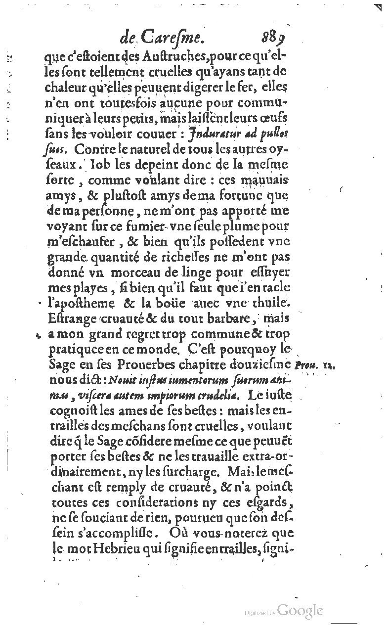 1607 - Nicolas Du Fossé - Trésor quadragésimal - T 01 - BM Lyon