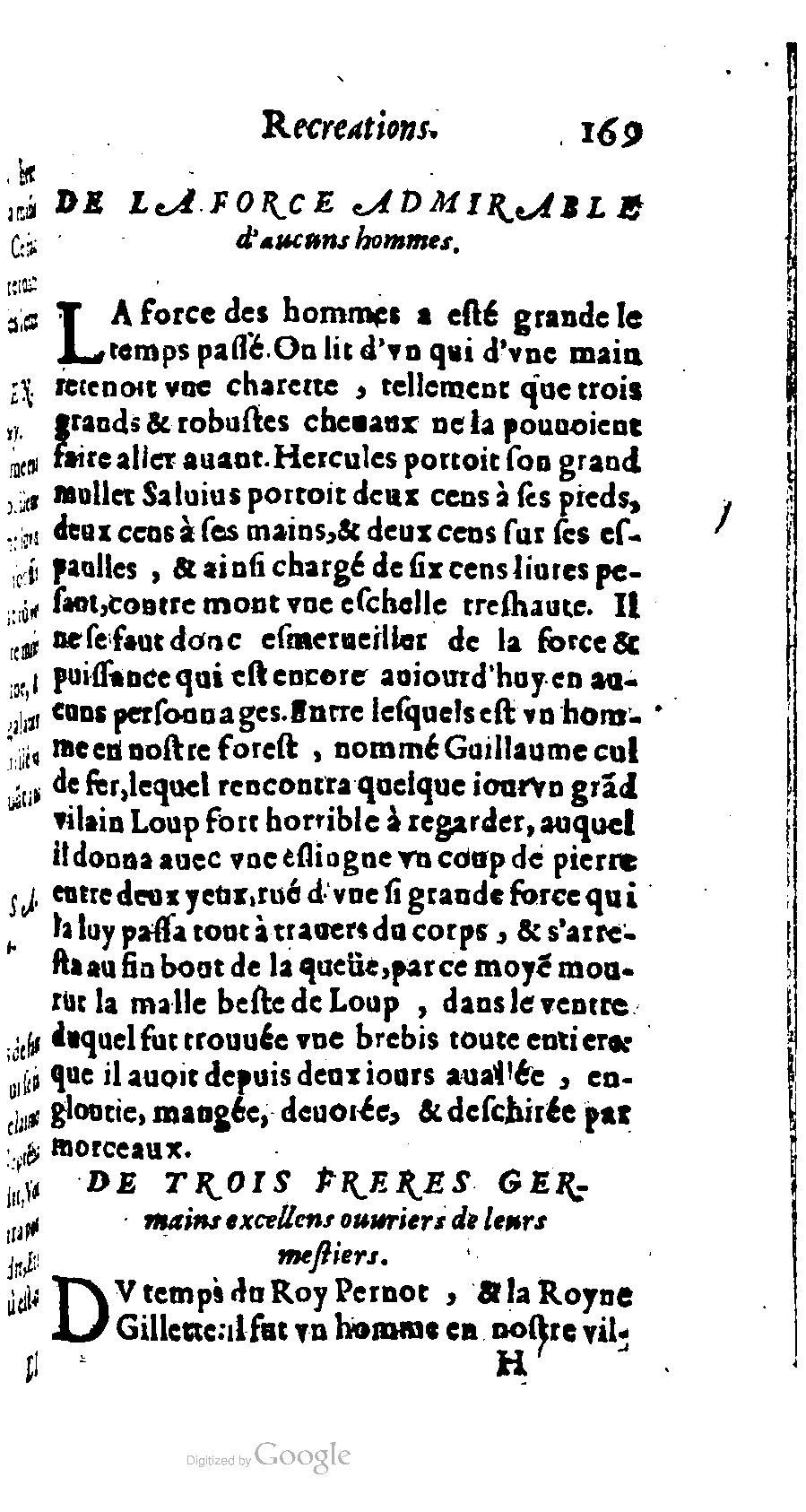 1611 - Romain de Beauvais - Trésor des récréations - BM Lyon 1611 - Romain de Beauvais - Trésor des récréations - BM Lyon