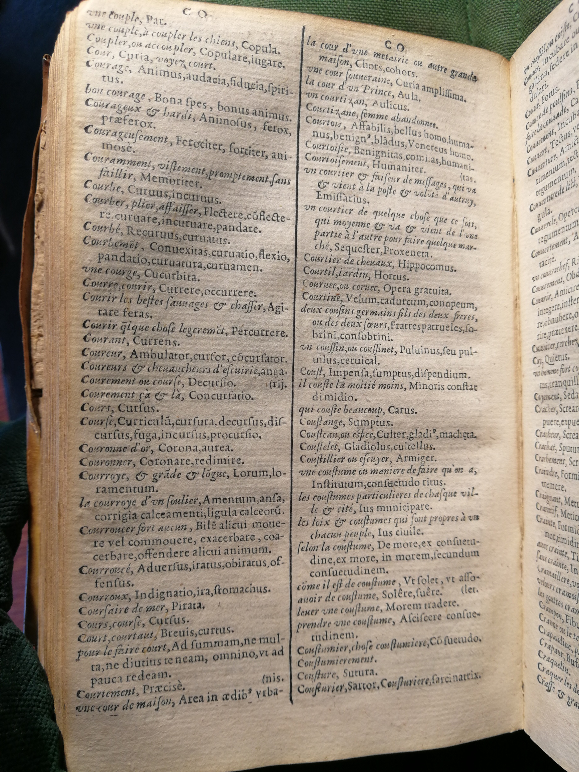 1597 - Martin le Mégissier - Trésor des mots et traits français - BnF