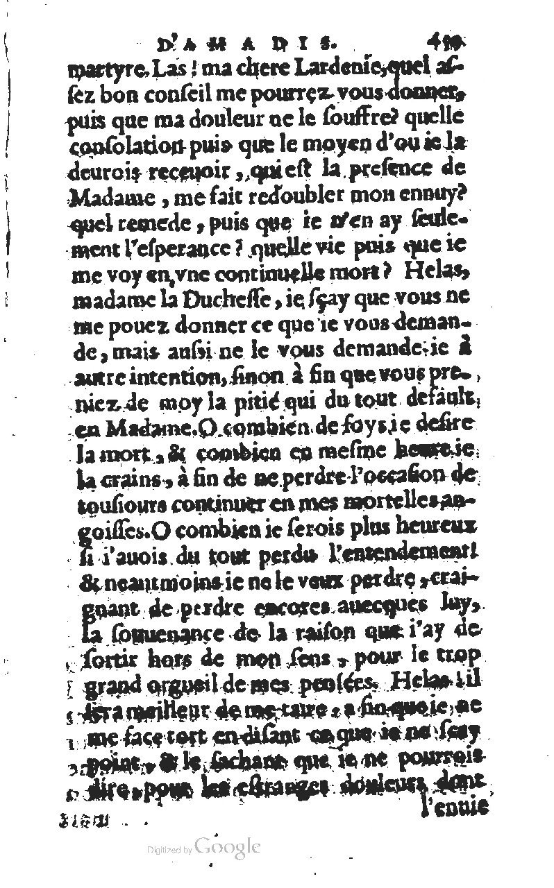 1567 - Jean Pygot - Trésor des Amadis - BM Lyon 1567 - Jean Pygot - Trésor des Amadis - BM Lyon
