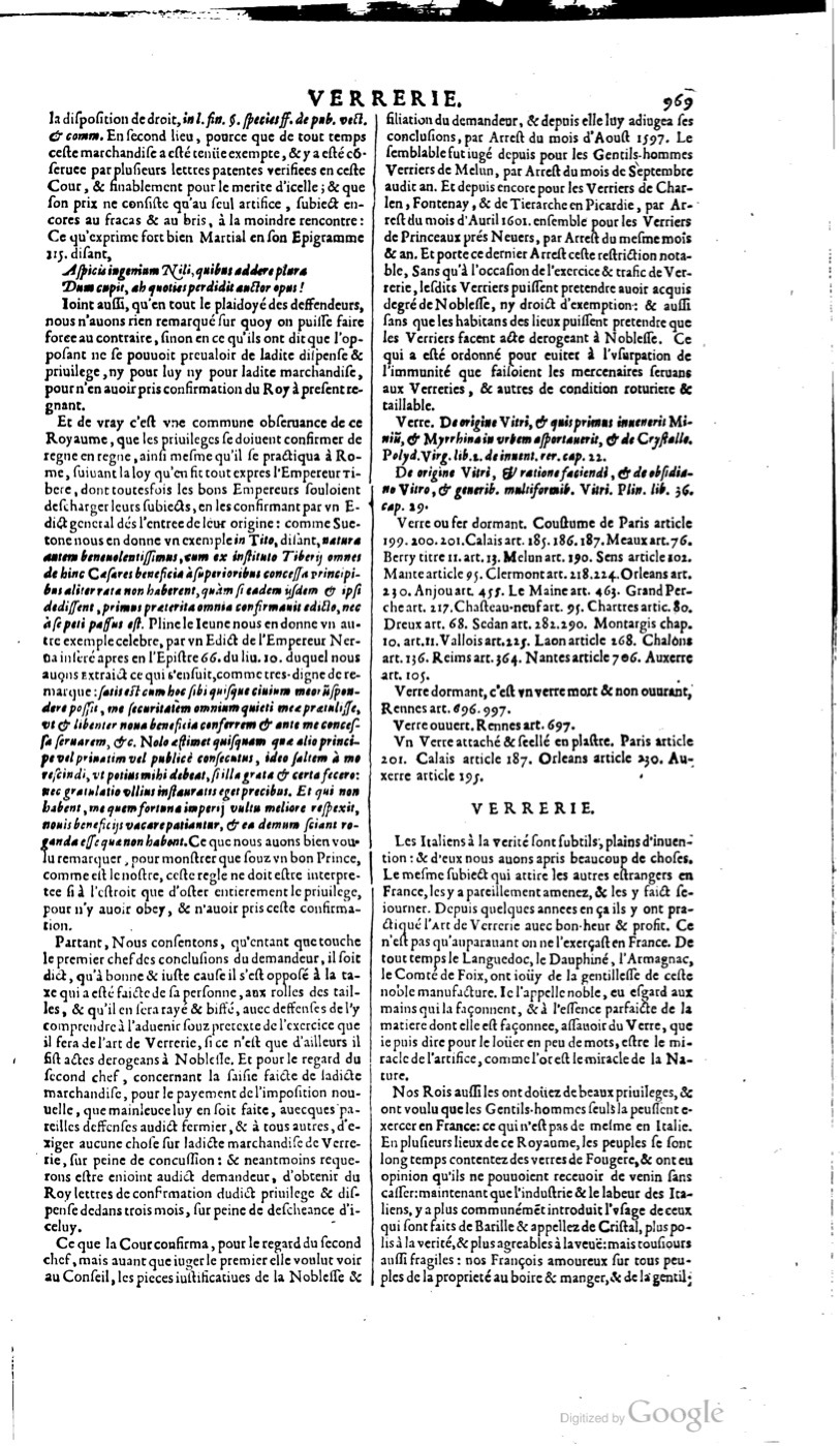 1629 - Veuve Nicolas Buon - Trésor du droit français (21754 T. 3) - BM Lyon