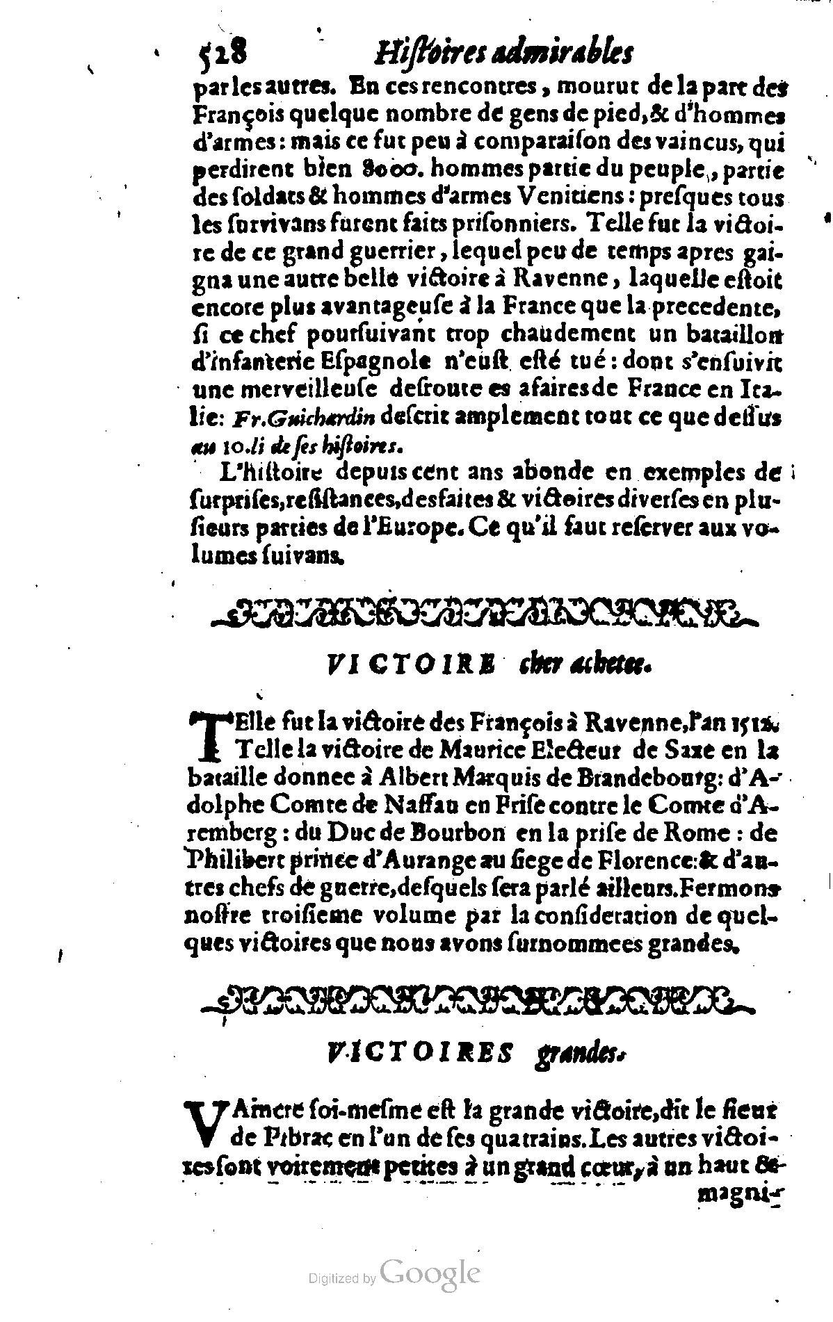 1628 - Jacques Crespin - Trésor d’histoires admirables et mémorables - BSB Munich 1628 - Jacques Crespin - Trésor d’histoires admirables et mémorables - BSB Munich