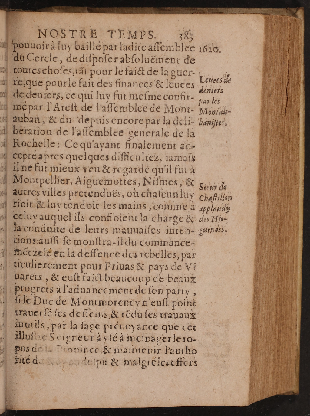 1626 - Joseph Bouillerot - Trésor de l’histoire générale de notre temps - BnF Arsenal