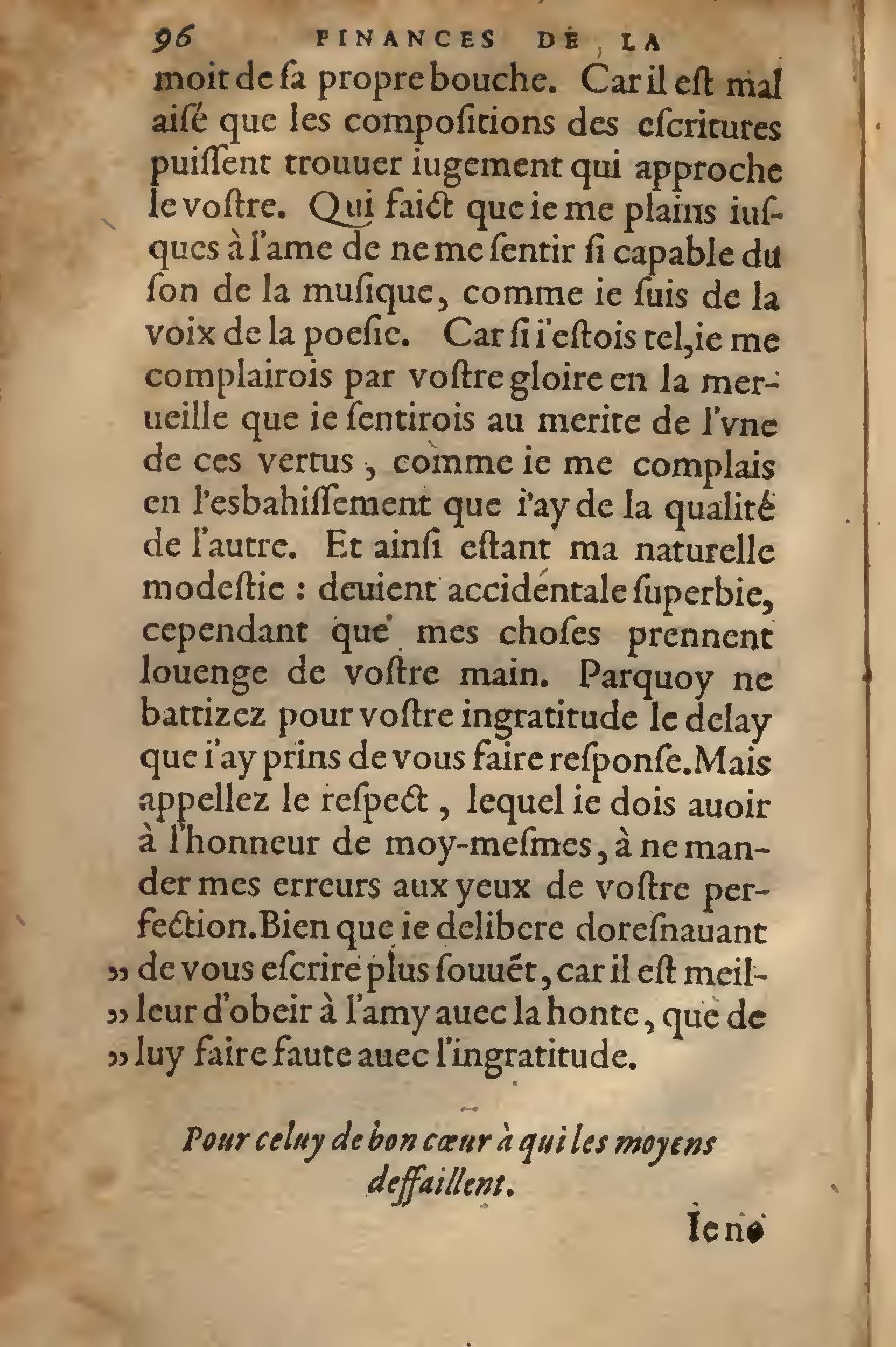 1572 - Lucas Breyer - Finances et Trésor de la plume française - BNC Rome