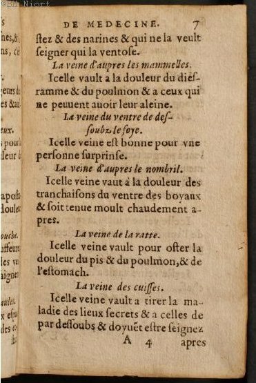 1586 - Benoît Rigaud - Trésor des fleurs et secrets de médecine - Université Paris Cité