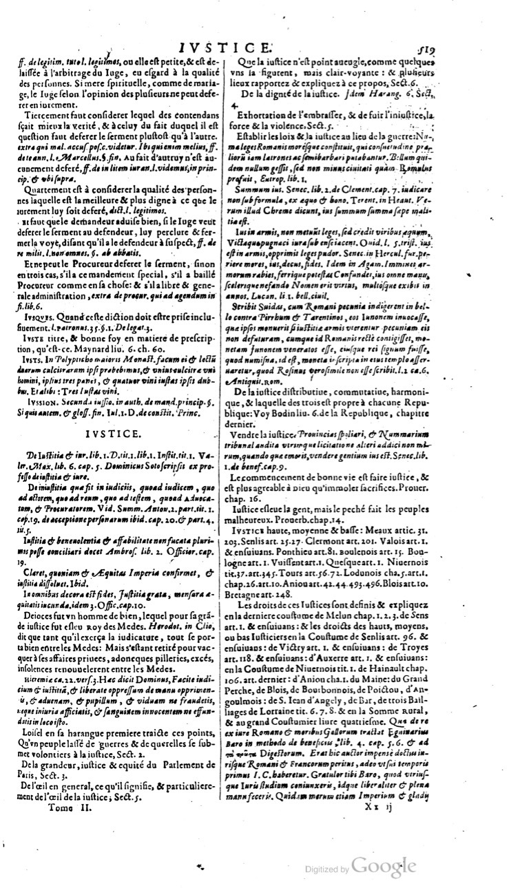 1629 - Veuve Nicolas Buon - Trésor du droit français (21754 T. 2) - BM Lyon