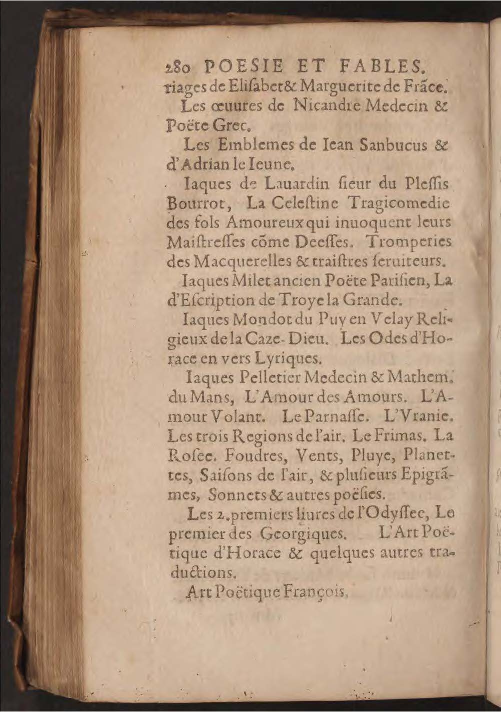 1602 - François Jacquin - Trésor des bons esprits français - BnF Arsenal