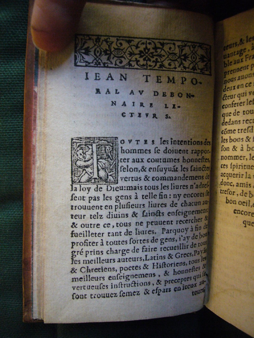1555 - Jean Temporal - Trésor de vertu - BnF Arsenal