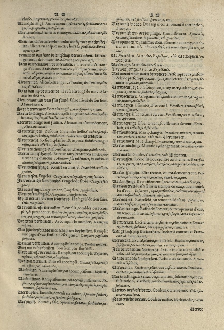 1573 - Christophe Plantin - Trésor du langage bas-allemand - Greifswald 1573 - Christophe Plantin - Trésor du langage bas-allemand - Greifswald