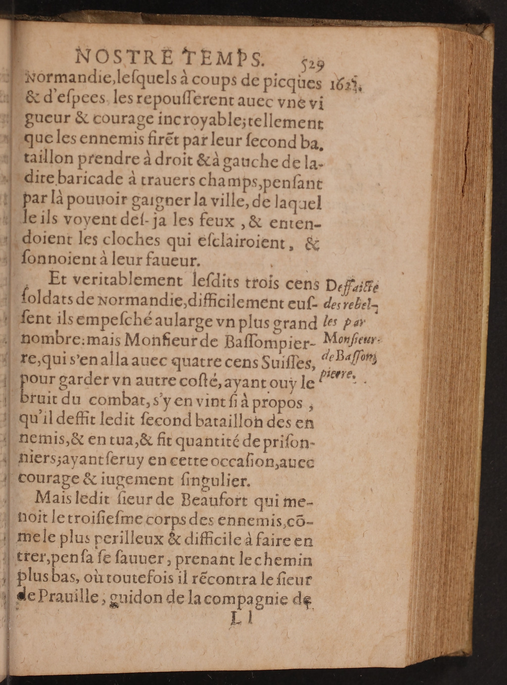 1626 - Joseph Bouillerot - Trésor de l’histoire générale de notre temps - BnF Arsenal