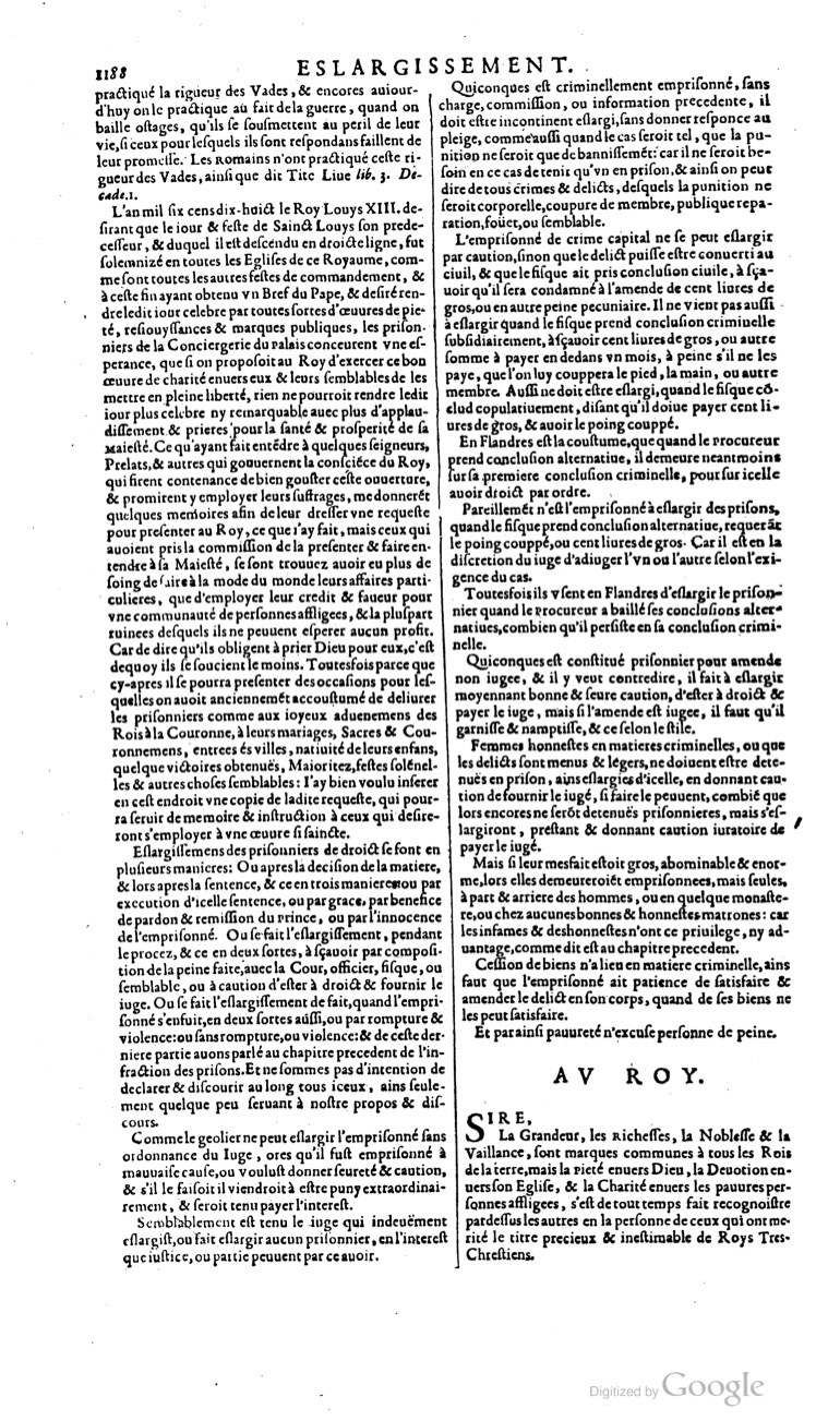 1629 - Veuve Nicolas Buon - Trésor du droit français (21754 T. 1) - BM Lyon