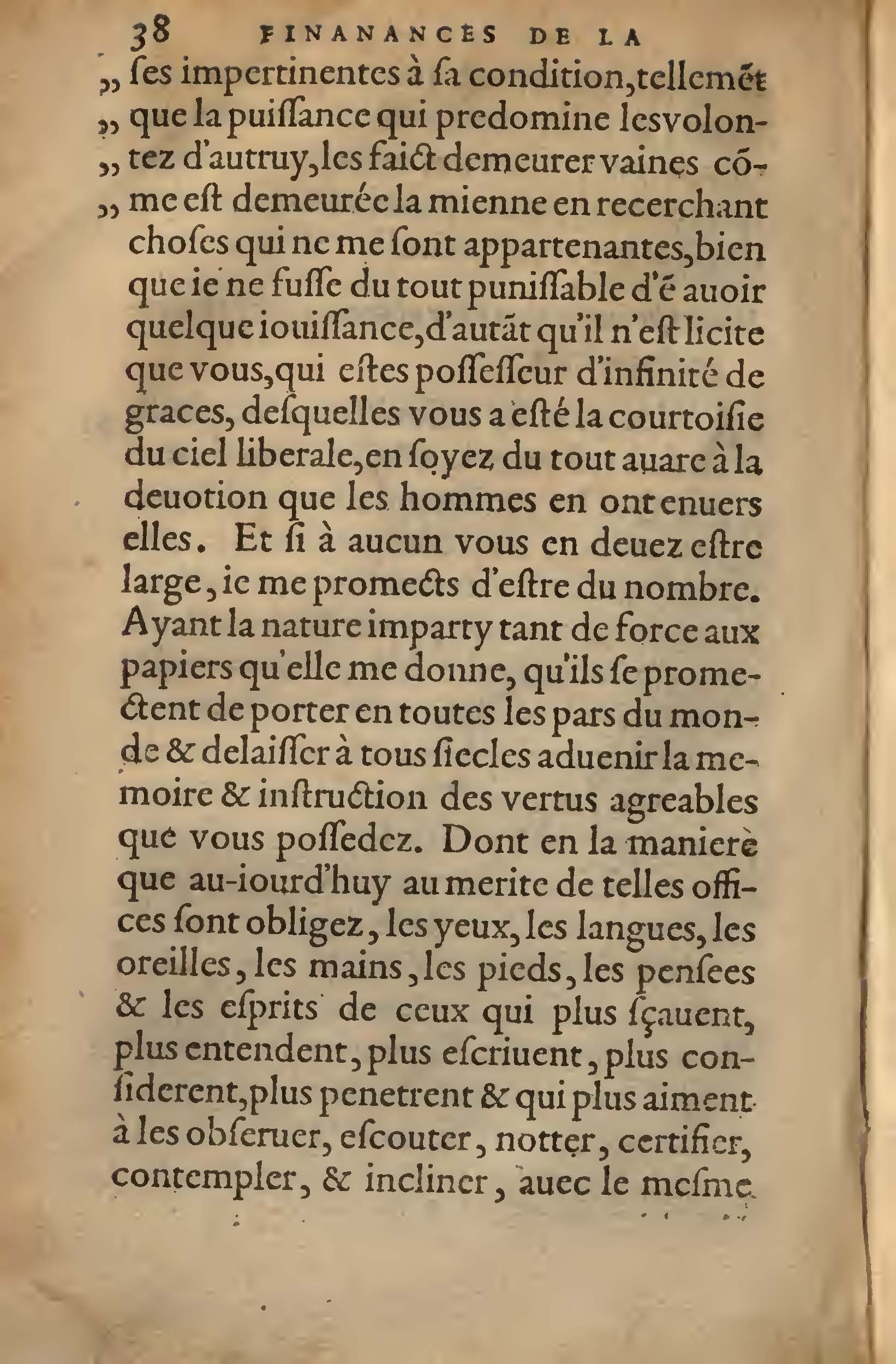 1572 - Lucas Breyer - Finances et Trésor de la plume française - BNC Rome