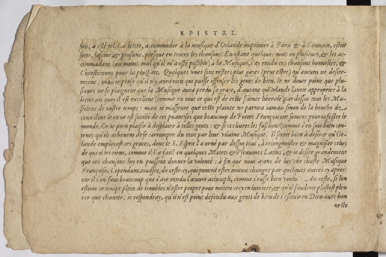 1594 - Paul Marceau - Trésor de musique d&#039;Orlande de Lassus, Superius, Bassus, Tenor, Quinta pars - BnF